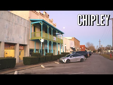 Chipley Florida Driving Through