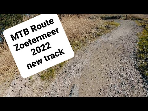 MTB route Zoetermeer 2022 (Nieuwe Baan) kleine berg.