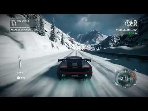 I put Sonic Frontiers "Undefeatable" in NFS The Run race.