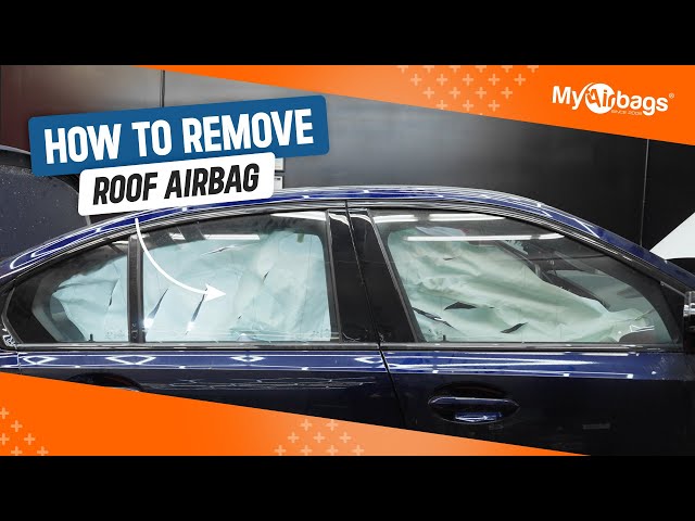 How to Remove a Deployed Roof Airbag | MyAirBags - YouTube