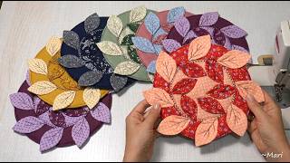 I BET You Need to See This! 🤫 Sewing HACK for Beginners Leaf Applique Hot Pad Sellable & Giftable!
