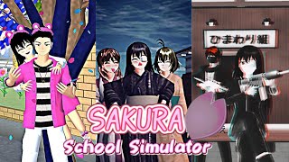 🌻TIKTOK SAKURA SCHOOL SIMULATOR PART 4