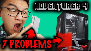 Flashforge Adventurer 4: 7 PROBLEMS In 1st Week