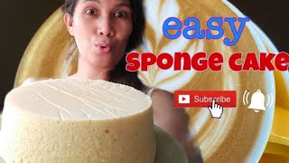 Sponge cake recipe/Panganiban family vlogs