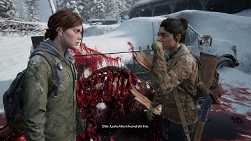 THE LAST OF US 2! PART 3! PATROL WITH DINA (no commentary)