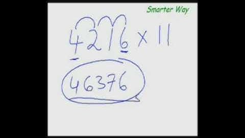 Ajit Bharti Sir Memory training Maths 3  Faster Way to multiply any number with 11