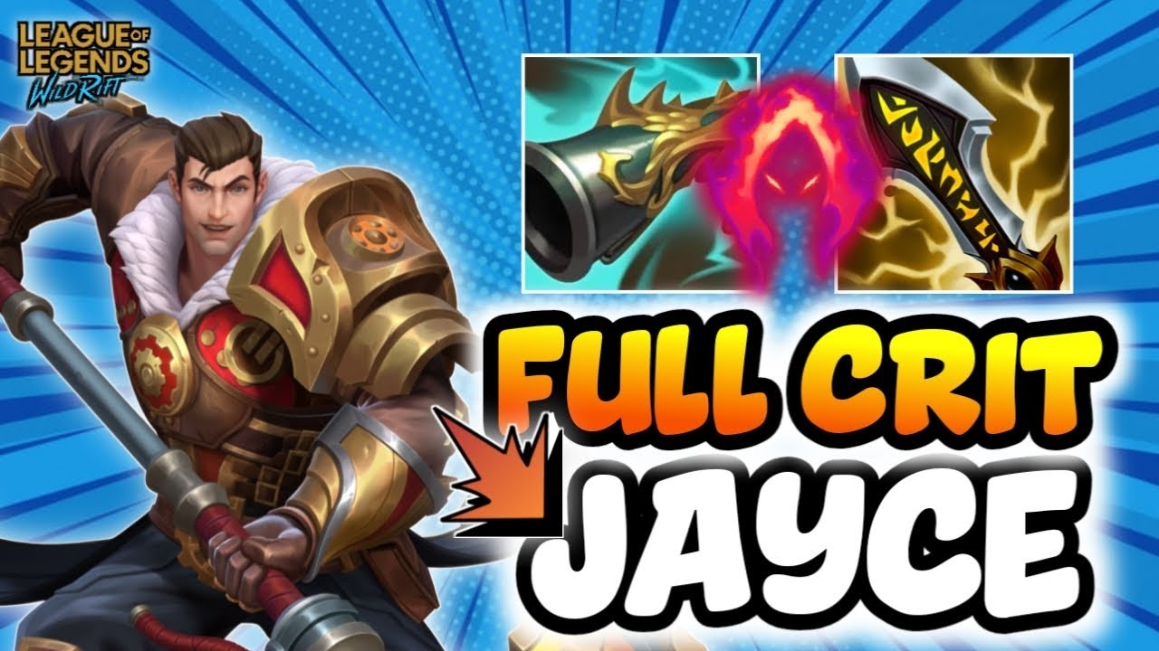 FULL CRIT JAYCE ONE SHOT GAMEPLAY (THIS BUILD IS INSANE!) Wild Rift 