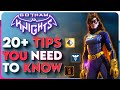 20+ CRITICAL Gotham Knights Tips and Tricks! - Gotham Knights Beginners Guide