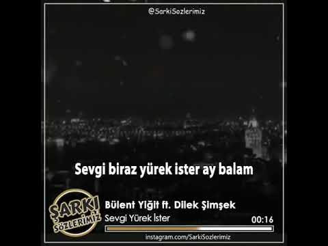 Sevgi Biraz Yürek İster Ay Balam