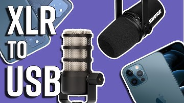 How to use a XLR to USB with your iPhone and Android!
