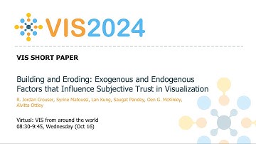 Building and Eroding: Exogenous and Endogenous Factors that Influence Subjective Trust in Visualiza