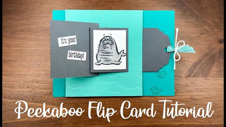 Fun Fold Series: Peekaboo Flip Card Tutorial