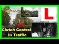 Clutch control in traffic