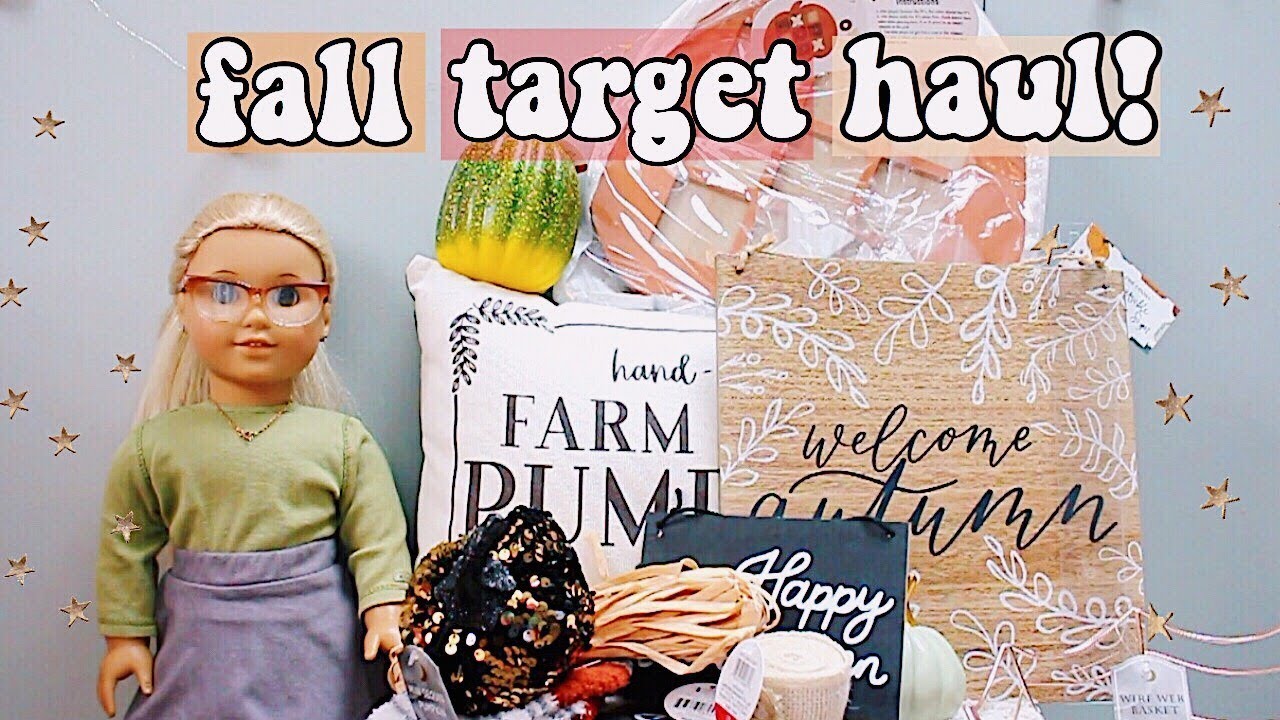 FALL TARGET DOLLAR SPOT HAUL! ag fall & halloween finds YouTube
