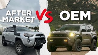 Should you choose Toyota OEM parts or aftermarket parts? [Get both in these Toyotas 👀🛻]