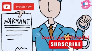 Types of Warrants in Criminal Law
