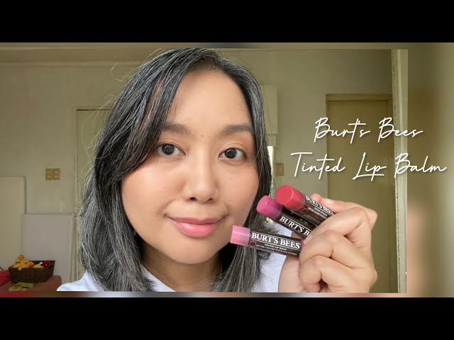 Burt's Bees Tinted Lip Balms Review + Swatches