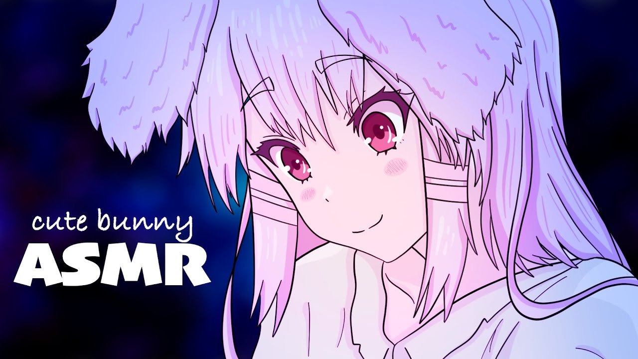 [3DIO ASMR] let your mind drift off as your bunny experiments on your super sensitive ears :3