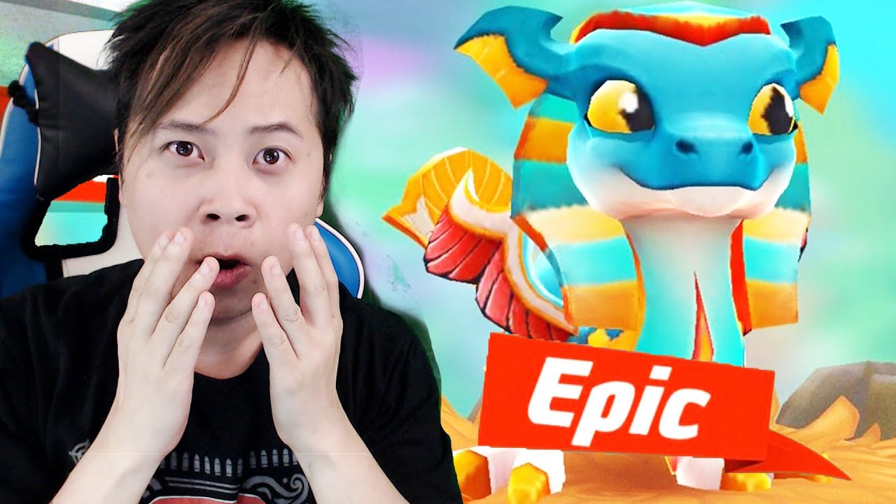 DragonVale World Gameplay Part 3 Limited Hieroglyph Dragon! I bred it