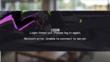 FragPunk - Login timed out - Please Login in Again - Network Error - Unable To Connect to server