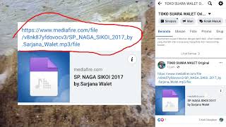 Download Lagu Rahasia Download Link Suara Walet Berbentu Gambar !! Begini Caranya !!? MP3