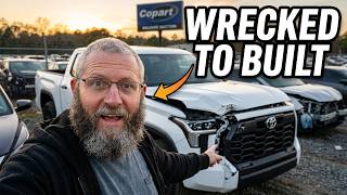 I Bought a WRECKED 2025 Toyota Tundra from COPART | Wrecked to UNWRECKED