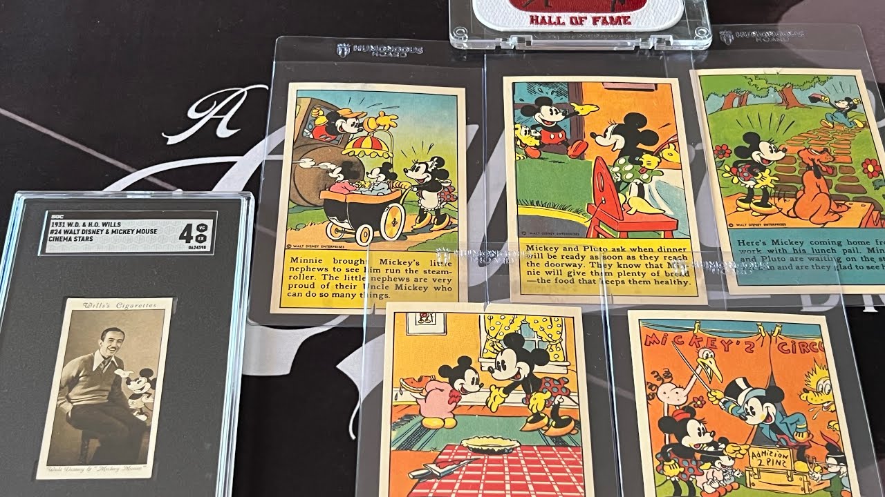 1930's Mickey Mouse Bread Cards - Deep dive and history - YouTube 1930's Mickey Mouse Bread Cards - Deep dive and history - YouTube