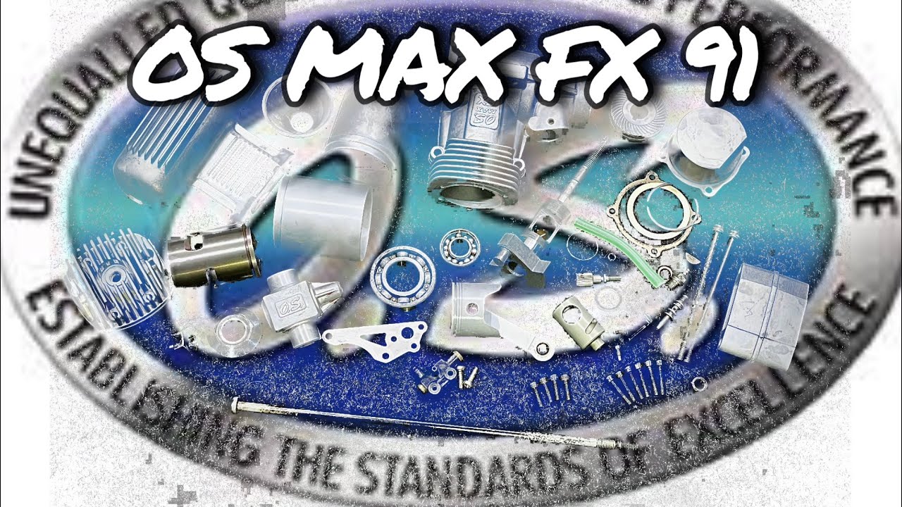 OS MAX FX 91 Test Runs After Service. - YouTube