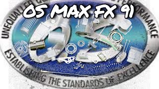 OS MAX FX 91  Test Runs After Service. 