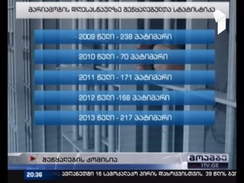 შეწყალების კომისია რეკომენდაციას 217 პატიმარს აძლევს