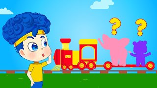 Tren Chu Chu Con Héroes De Dibujos Animados D Billions Canciones Infantiles