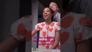 Famous Monica’s daughter laiyah showing them vocals off. #monicadenise #laiyah #sing #thechatterlounge. Profile
