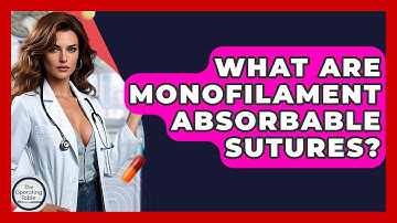 What Are Monofilament Absorbable Sutures? - The Operating Table