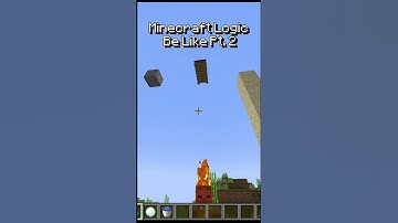This is Minecraft Logic In 2023 #shorts