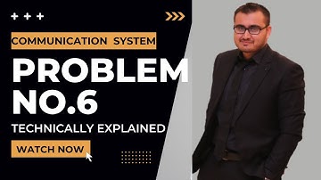 Communication system- Numerical Problem No.6