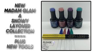 *NEW* A SNOWY LAYOVER COLLECTION FROM MADAM GLAM PLUS *NEW* TOOLS | DISCOUNT CODE