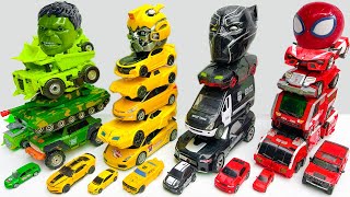 Unveil?! 04 Color TRANSFORMERS Toys! BUMBLEBEE's Revenge & Dancing HERO Robot in Rise of the Beasts