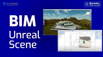 Blumatica BIM ArchIT & Unreal Scene