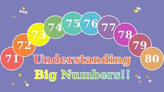 Understanding 71 to 80 Through Grouping, Matching & Missing Numbers