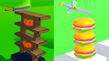 Slice All vs Slicer Knife - Very Satisfying and Relaxing ASMR Slicing Game