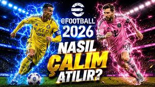 2 DAKİKA ÇALIM ATMAYI ÖĞREN 😱 NASIL ÇALIM ATILIR ? RONALDO VE MESSİ SHOW !? Efootball 2026 Mobile screenshot 4