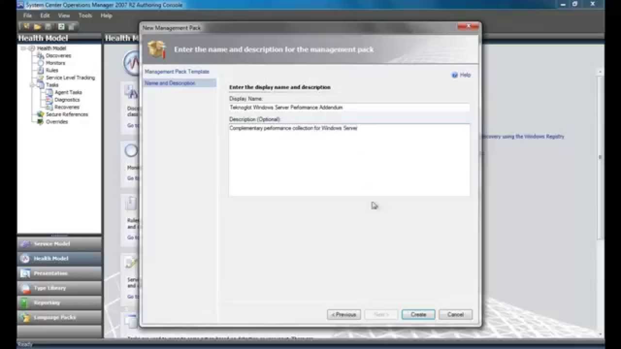 SCOM - Simple Performance Collection using the Authoring Console - YouTube