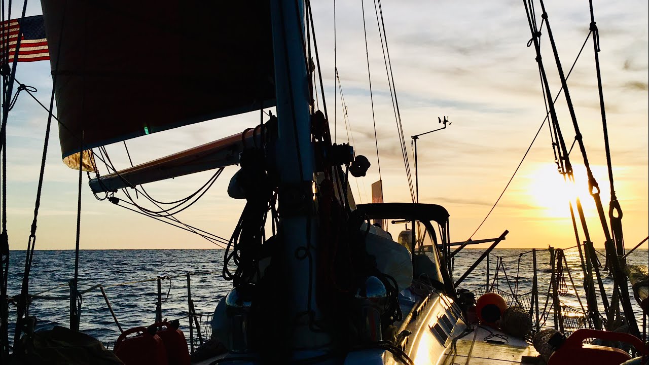 [ASMR] Pure Sailing: Sunset at Sea