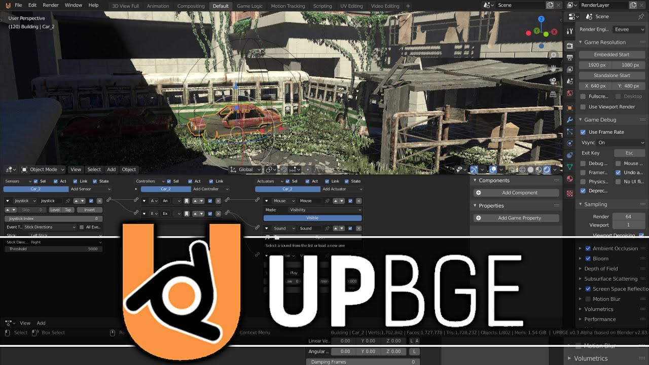 ugentlig Udflugt Disco UPBGE -- Blender Game Engine Lives!!! - YouTube