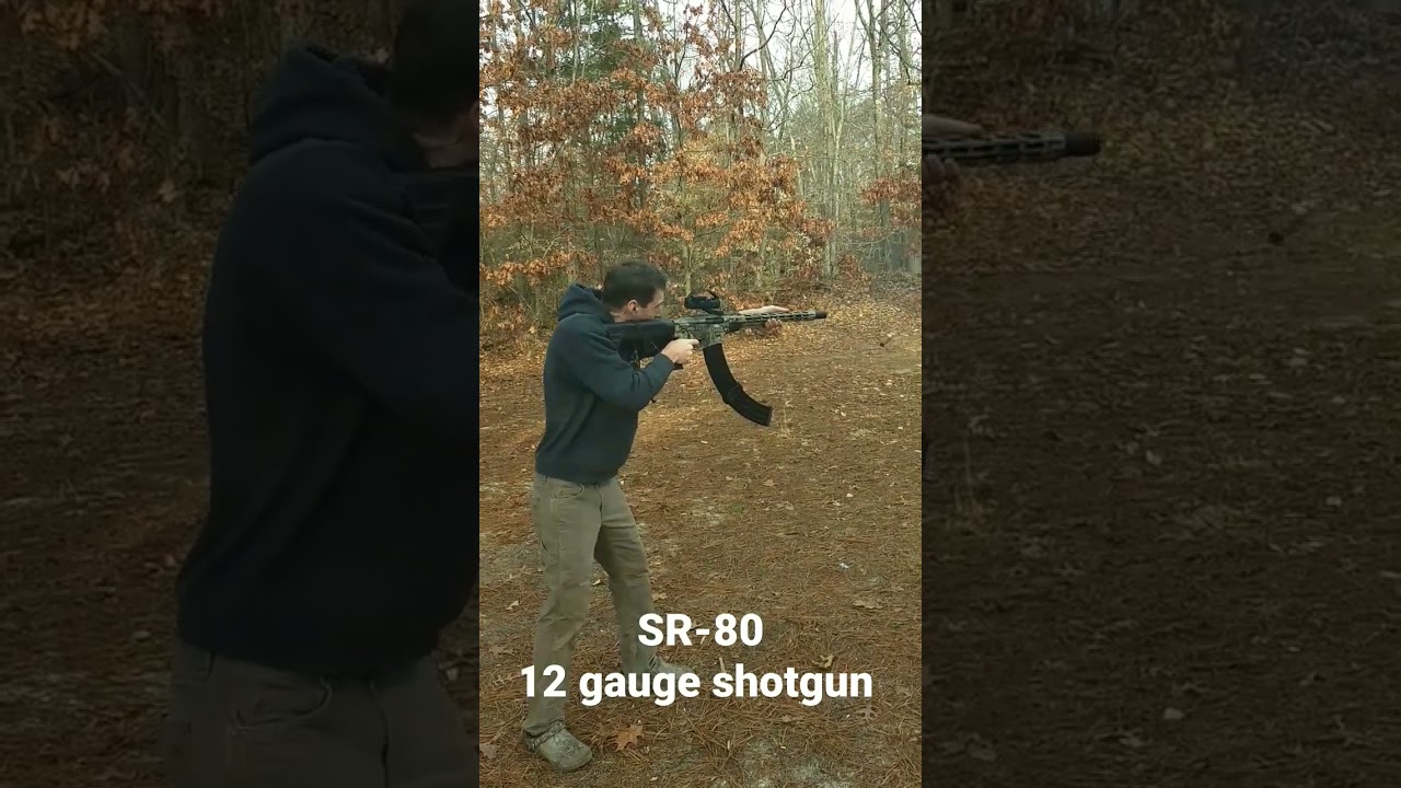 The SR-80 12 Gauge Shotgun