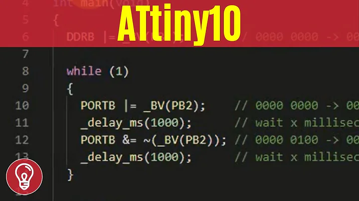 Programming ATtiny10 in Visual Studio Code