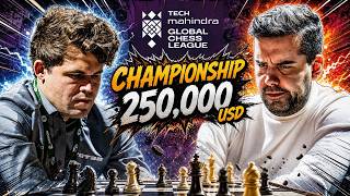 LUMABAS ANG EXCELLENT MOVES SA CHAMPIONSHIP! | Carlsen vs Nepo Tehcmahindra Global Chess League 2026 screenshot 3