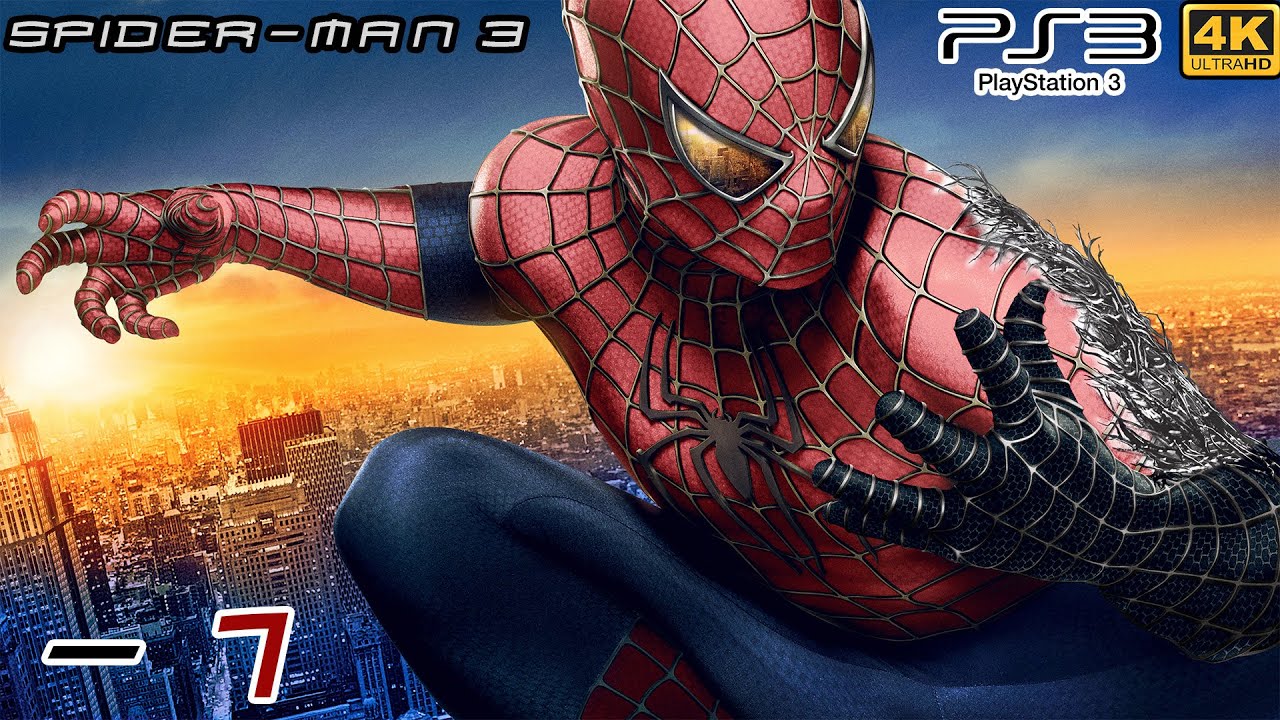 Spider-Man 3 (PS3) - FULL Lets Play! 