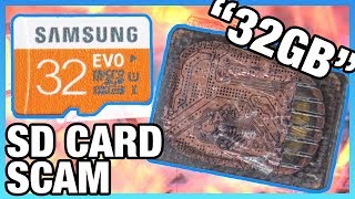 Widespread SD Card Scam: Fake Capacities & Moonlighting Factories