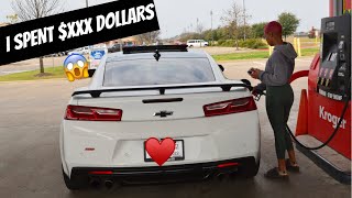 How Much Gas Does It Take To Fill Up A Camaro Ss? I Spent X Dollars 2Ss Des